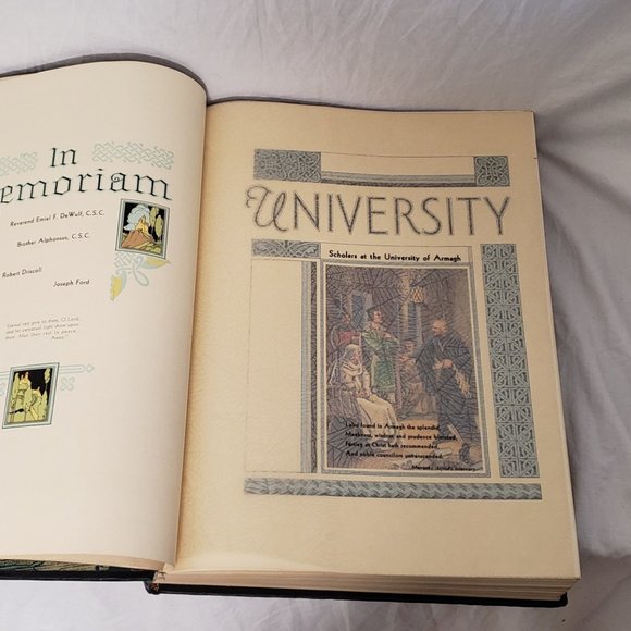 University of Notre Dame Fighting Irish The Dome 1931 Yearbook book-Knut… - Picture 9 of 9